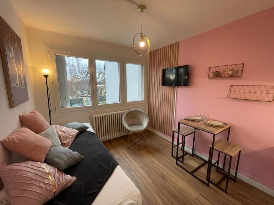 Rose, Studio Proche Centre Ville カーン エクステリア 写真